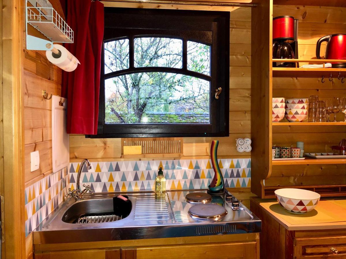 Millygite Roulotte - 4 Seasons Chalet-On-Wheels Kültér fotó