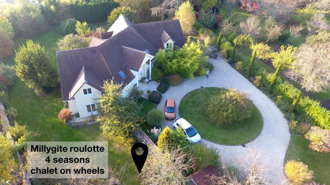 Millygite Roulotte - 4 Seasons Chalet-On-Wheels Kültér fotó